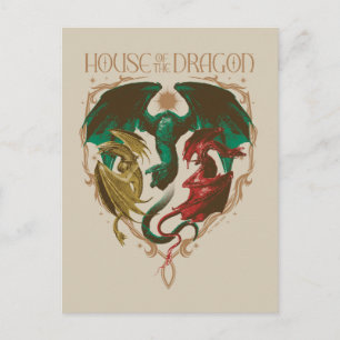 Huis van de Draak   Drakenschild Briefkaart