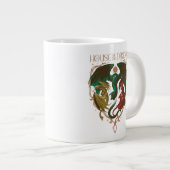 Huis van de Draak | Drakenschild Grote Koffiekop (Voorkant rechts)