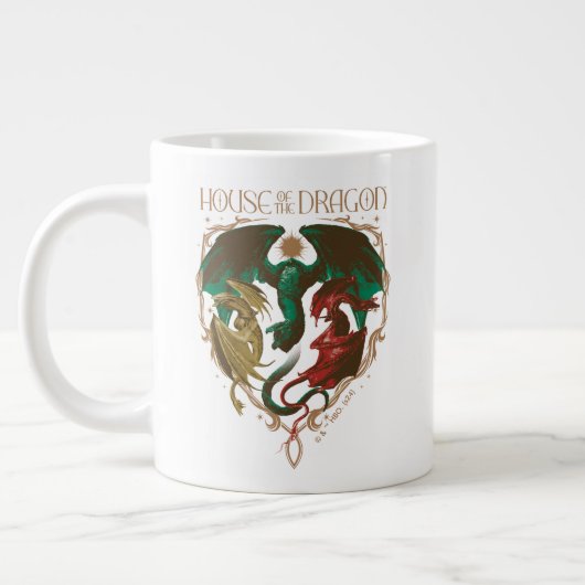 Huis van de Draak | Drakenschild Grote Koffiekop (Links)