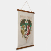 Huis van de Draak | Drakenschild Hangend Wandkleed (Gebogen)
