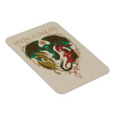 Huis van de Draak | Drakenschild Magneet (Rechterzijde)