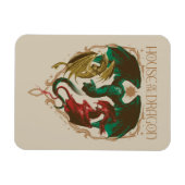 Huis van de Draak | Drakenschild Magneet (Horizontaal)