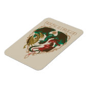 Huis van de Draak | Drakenschild Magneet (Linkerzijde)