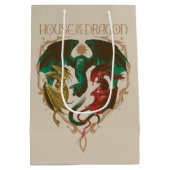 Huis van de Draak | Drakenschild Medium Cadeauzakje (Achterkant)