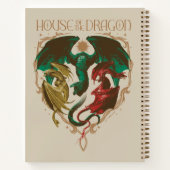 Huis van de Draak | Drakenschild Notitieboek (Achterkant)