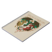 Huis van de Draak | Drakenschild Notitieboek (Linkerzijde)