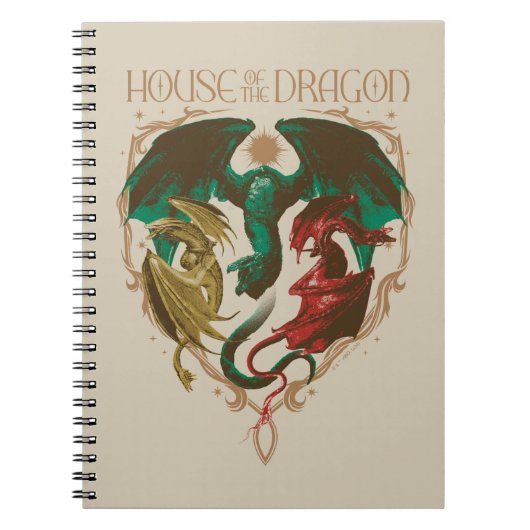 Huis van de Draak | Drakenschild Notitieboek (Voorkant)