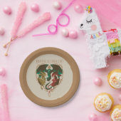 Huis van de Draak | Drakenschild Papieren Bordje (Feest)