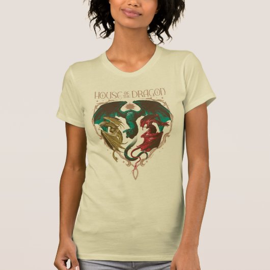 Huis van de Draak | Drakenschild T-shirt (Voorkant)