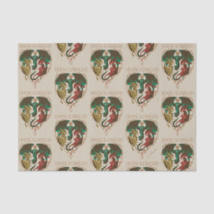 Huis van de Draak   Drakenschild Tissuepapier