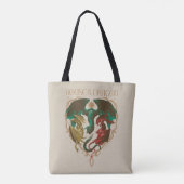 Huis van de Draak | Drakenschild Tote Bag (Achterkant)