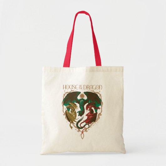 Huis van de Draak | Drakenschild Tote Bag (Voorkant)