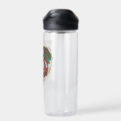 Huis van de Draak | Drakenschild Waterfles (Achterkant)