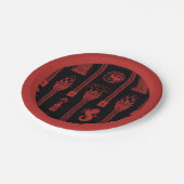 Huis van de Dragon Crest Patroon Papieren Bordje (Gekanteld)