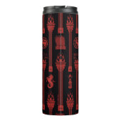 Huis van de Dragon Crest Patroon Thermosbeker (Achterkant)