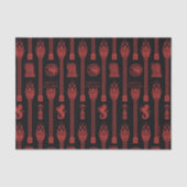 Huis van de Dragon Crest Patroon Tissuepapier (Voorkant)