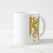 Huis van de Dragon Goud & Groen Nieuwjaar | 恭喜發財 Grote Koffiekop (Voorkant rechts)
