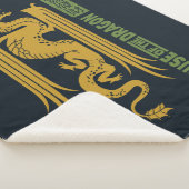 Huis van de Dragon Goud & Groen Nieuwjaar | 恭喜發財 Sherpa Deken (3/4)