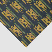 Huis van de Dragon Goud & Groen Nieuwjaar | 恭喜發財 Tissuepapier (Detail)