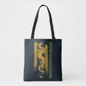Huis van de Dragon Goud & Groen Nieuwjaar | 恭喜發財 Tote Bag (Voorkant)