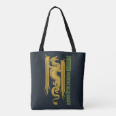 Huis van de Dragon Goud & Groen Nieuwjaar | 恭喜發財 Tote Bag (Achterkant)