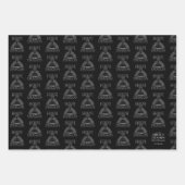 HUIS VAN DE DRAGON-troon Inpakpapier Vel (Voorkant)