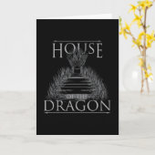 HUIS VAN DE DRAGON-troon Kaart (Gele Bloem)