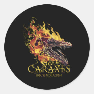 Huis van de Drakenkarkassen Ronde Sticker