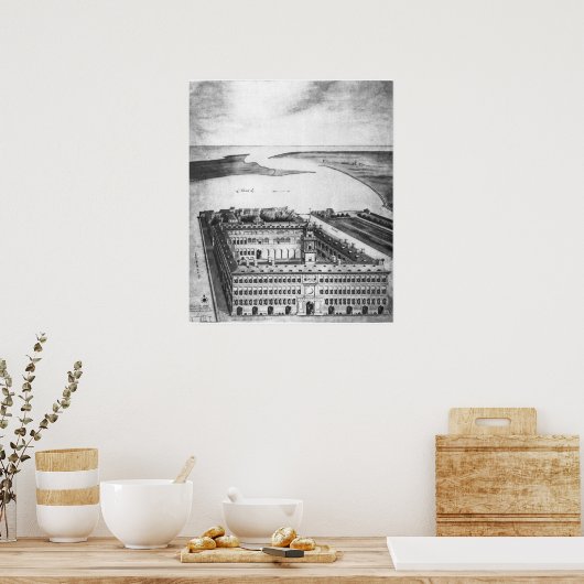 Huis van de Hanse, Antwerpen Poster (Keuken)