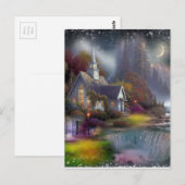 Huis Van De Heer Kerk Kunst Briefkaart (Voorkant / Achterkant)