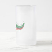 Huis van de Hodag Rhinelander WI Matglas Bierpul (Center)