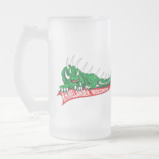Huis van de Hodag Rhinelander WI Matglas Bierpul