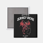 Huis van de Jersey Devil New Jersey Verenigde Stat Magneet (Voorkant / Achterkant)