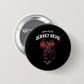 Huis van de Jersey Devil New Jersey VS Cryptid Ronde Button 5,7 Cm (Voorkant /achterkant)