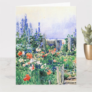 Huis van de Kolibrie van Childe Hassam Kaart