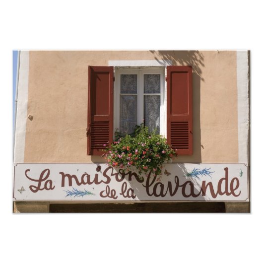 Huis van de Lavendel, Place du Couwert, Foto Afdruk (Voorkant)