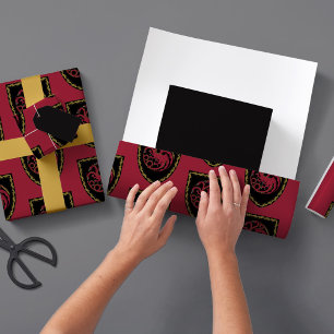 HUIS VAN DE papierbladen voor het ompakken van DRA Inpakpapier Vel