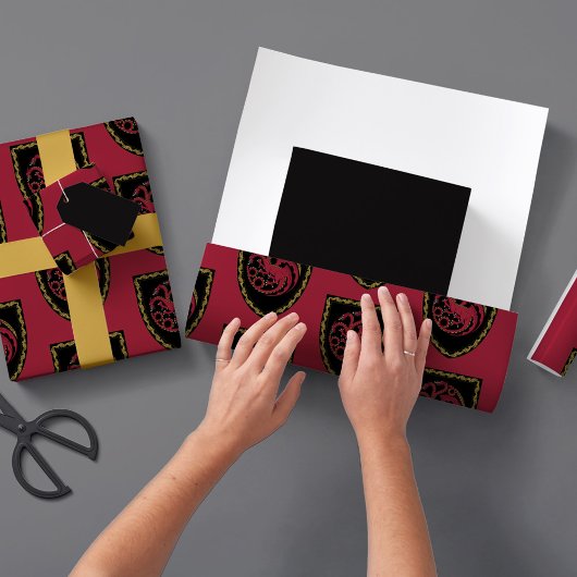 HUIS VAN DE papierbladen voor het ompakken van DRA Inpakpapier Vel