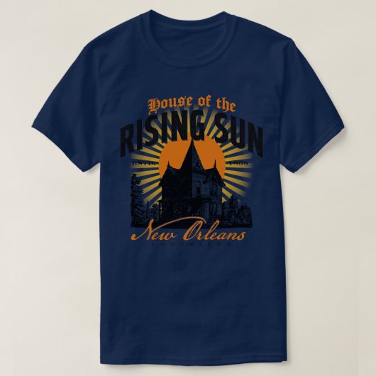 Huis van de rijzende zon t-shirt (Design voorkant)