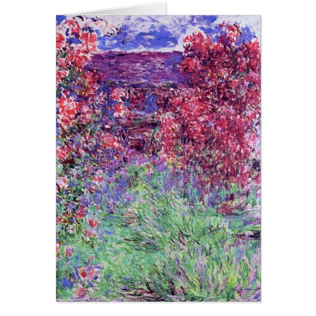Huis van de Rozen, Claude Monet (Voorkant)
