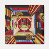 Huis van de spiegels magneet (Voorkant)