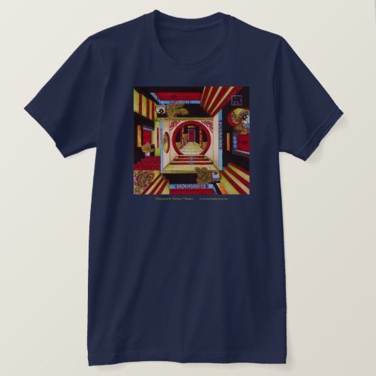Huis van de spiegels t-shirt (Design voorkant)