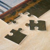 Huis van de spoorwegen | Edward Hopper | Legpuzzel (Zijkant)