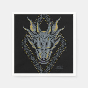 HUIS VAN DE TEKST   Balerion Skull Diamond Servet
