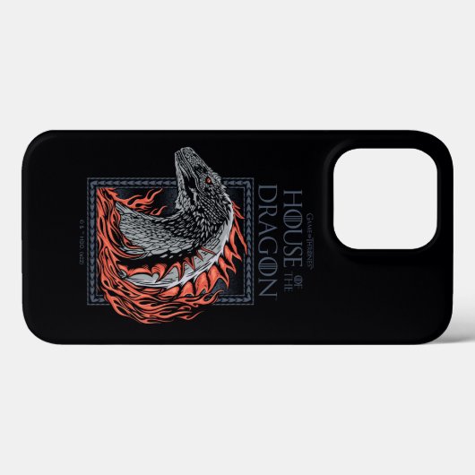 HUIS VAN DE TEKST | Drakenprofiel bij ontvlammen Case-Mate iPhone Case (Achterkant (horizontaal))
