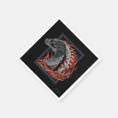 HUIS VAN DE TEKST | Drakenprofiel bij ontvlammen Servet (Hoek)