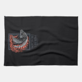 HUIS VAN DE TEKST | Drakenprofiel bij ontvlammen Theedoek (Horizontaal)