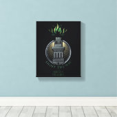 HUIS VAN DE TEKST | House Hightower Sigil Canvas Afdruk (Insitu (Houten vloer))