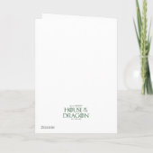 HUIS VAN DE TEKST | House Hightower Sigil Kaart (Achterkant)