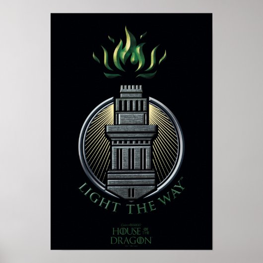 HUIS VAN DE TEKST | House Hightower Sigil Poster (Voorkant)